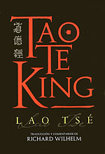 <b>Tao te King</b>. (edición de richard wilhelm)